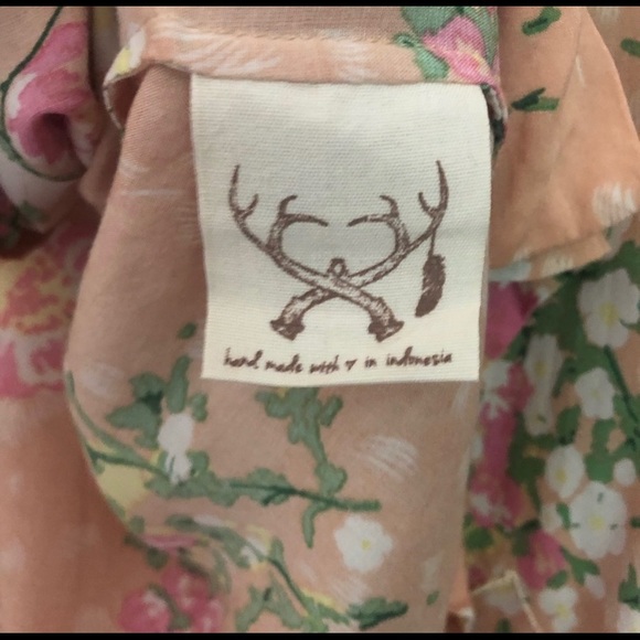 SOLD.  Spell & The Gypsy Peach Sundancer Short Kimono OS - Picture 7 of 11